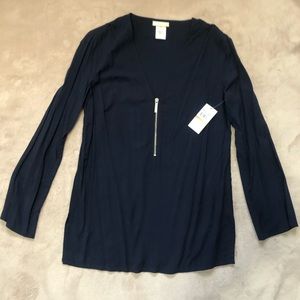 Michael Kors Navy Cover Up